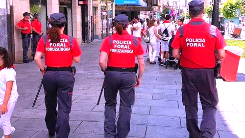 Pruebas físicas policia foral navarra